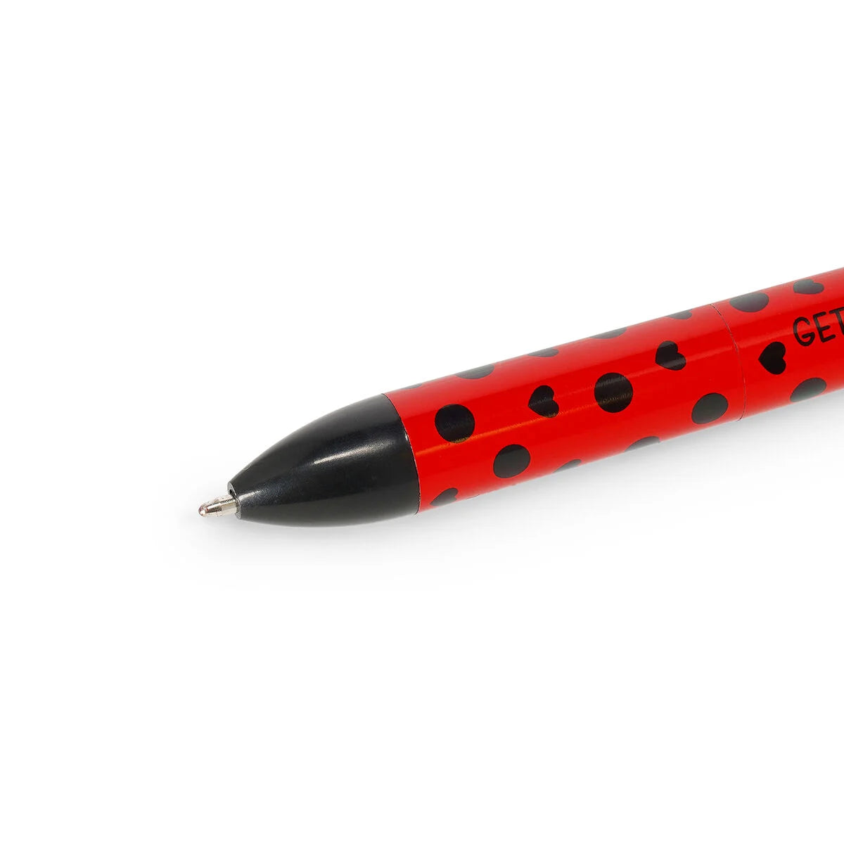 Legami - Stylo à Bille à deux Couleurs Ladybug - Click&Clack