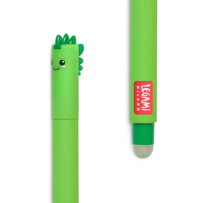 Legami - Stylo à encre gel effaçable - Dino
