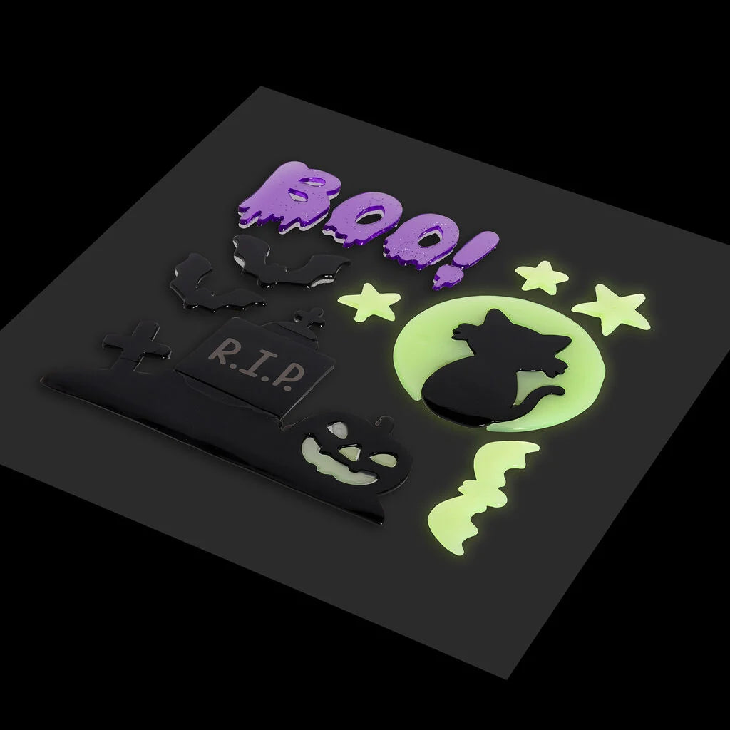 Legami - Autocollants Gel pour Fenêtre Windo-Glow - Halloween