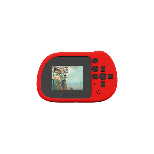 Kidywolf - Appareil photo - Rouge
