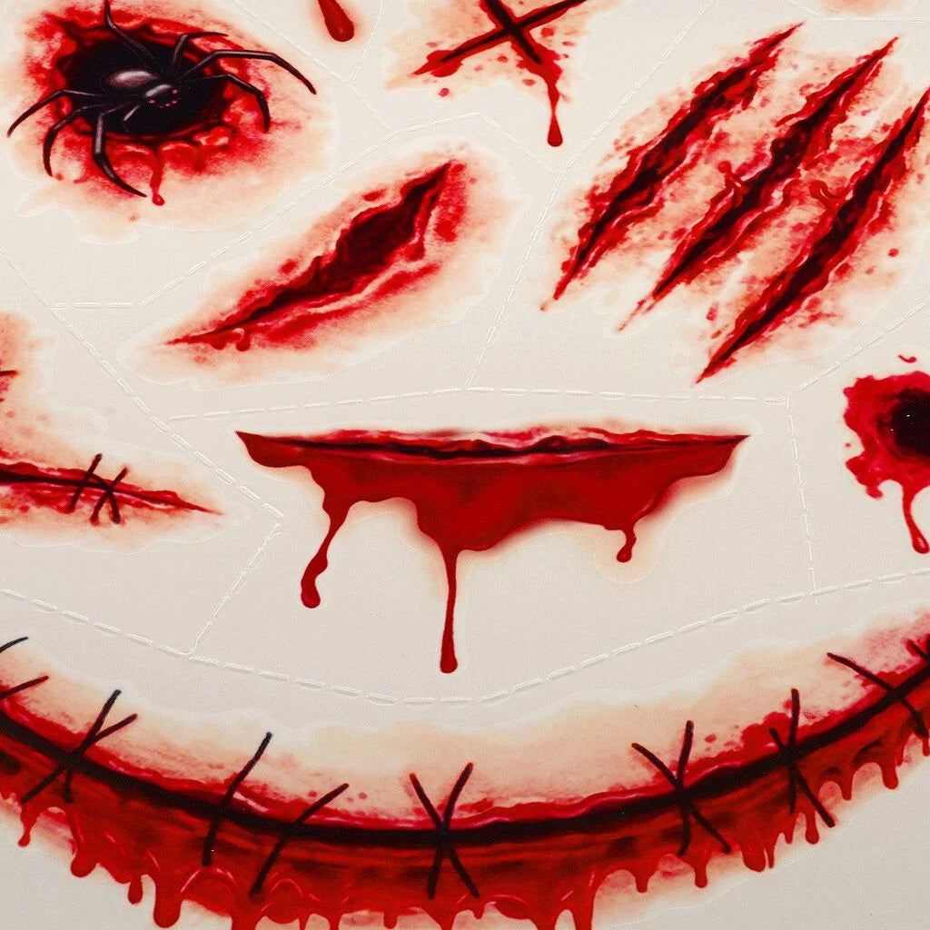 Legami - Tatouages Éphémères Visage et Corps- Halloween