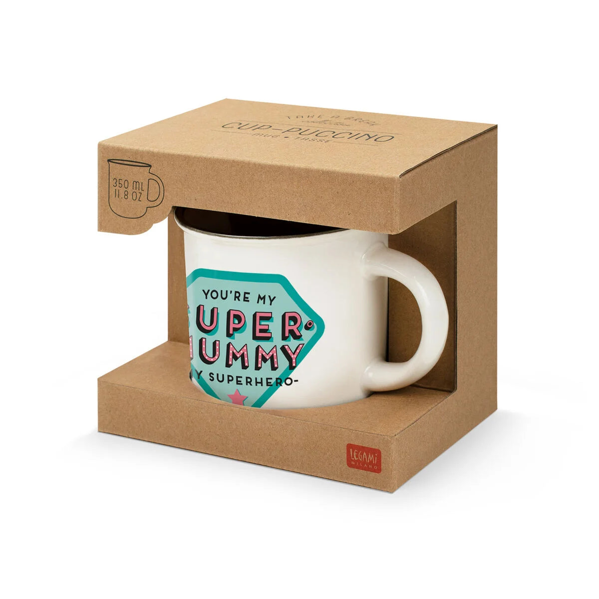 Legami - Tasse en porcelaine -  Super Mummy