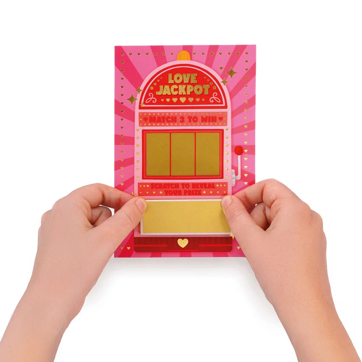 Legami - Carte de Vœux à Gratter - Love Jackpot