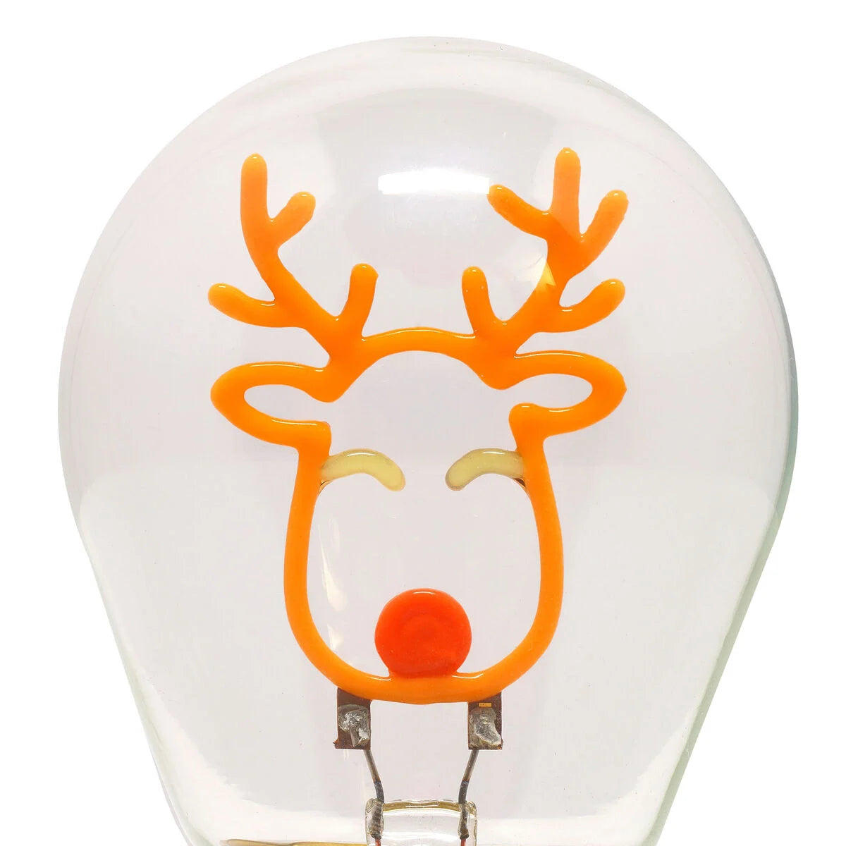 Legami - Lampe Décorative de Table en Forme d’Ampoule - Renne - Bulb Fiction