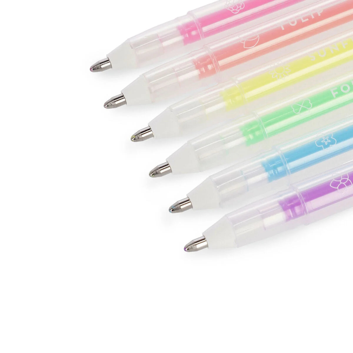 Legami - Set de 6 stylos à encre gel pastel - Spring is in the Air