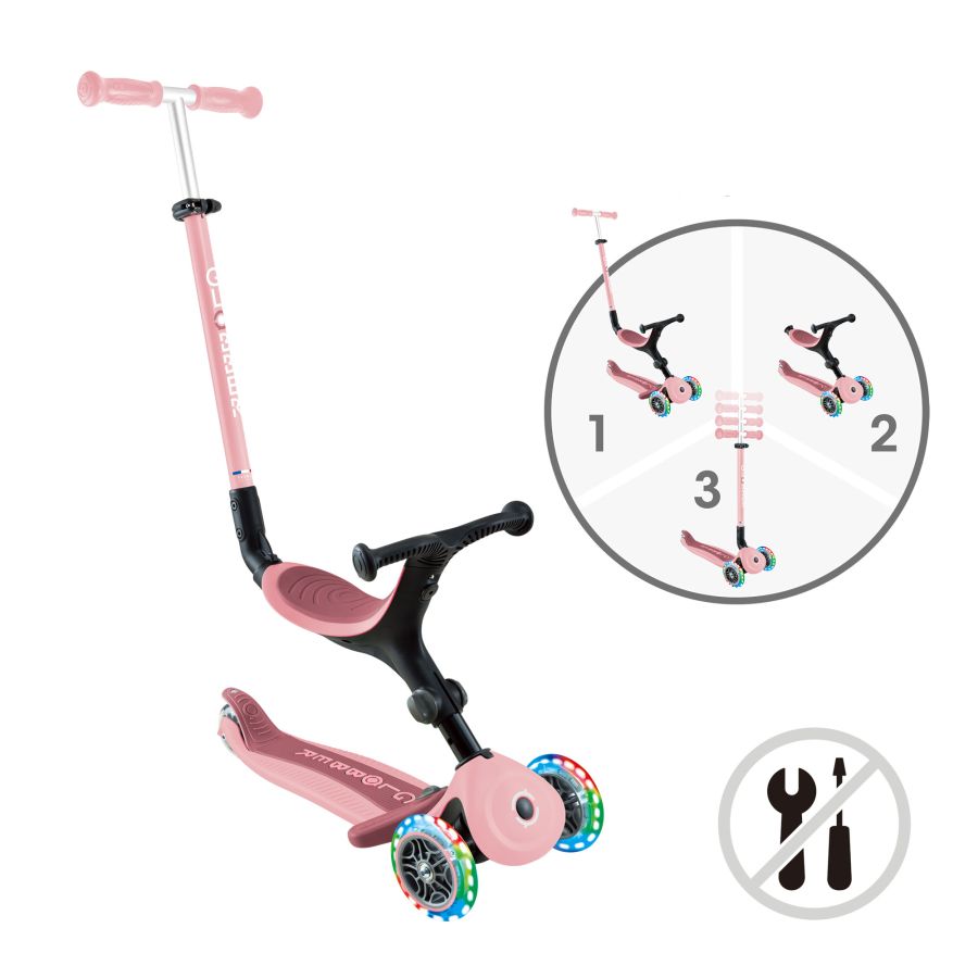 Trottinette évolutive - Rose - Globber