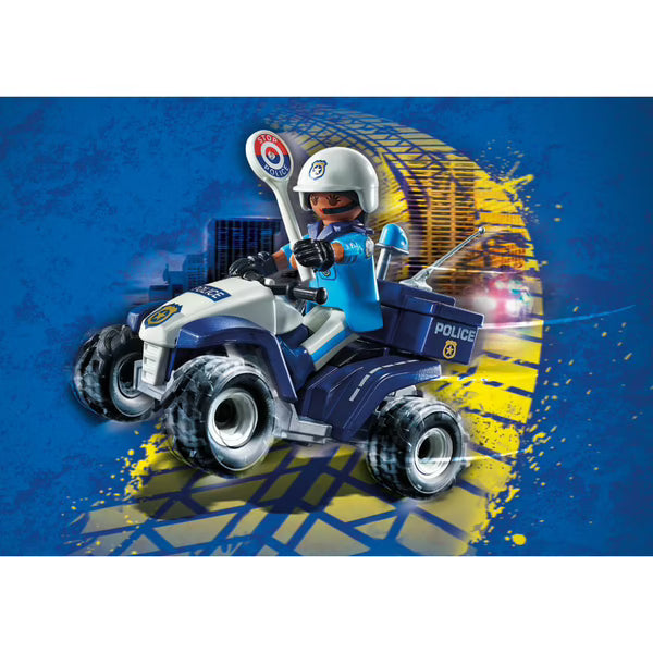 Playmobil - City Action - Policier et Quad