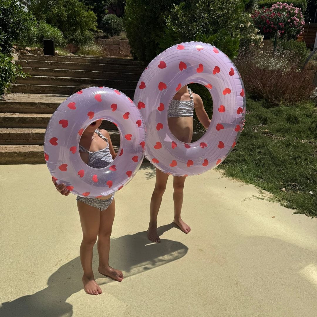 Bouée de piscine - Coeurs Ø 90 cm