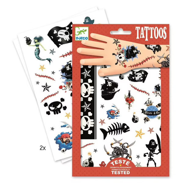 Tatouages pirates - Djeco