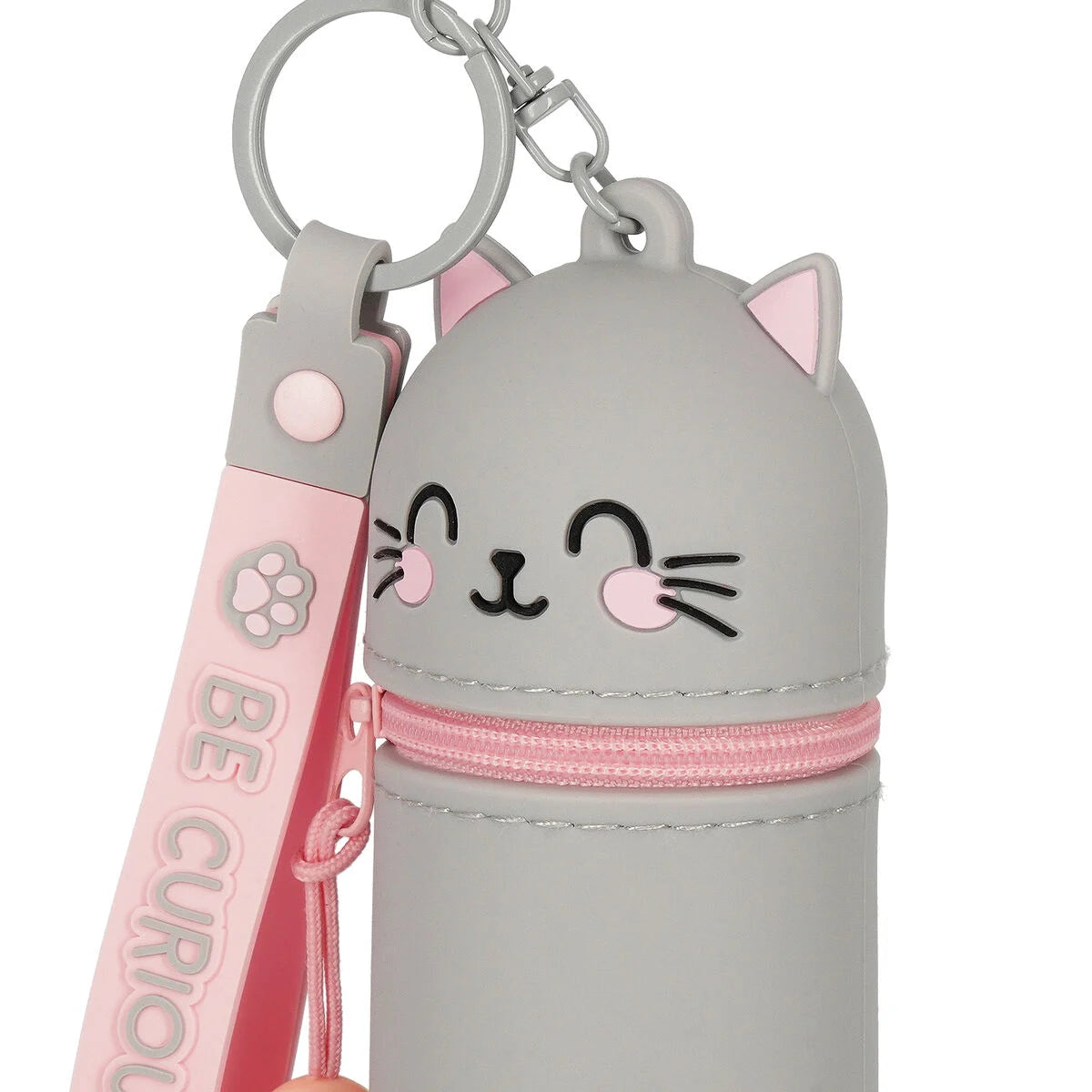 Legami - Porte-Monnaie Porte-Clés - Chat - Mini Kawaii