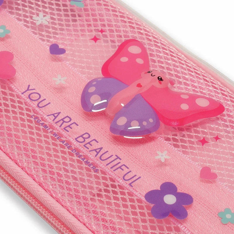 Legami - Trousse 2 compartiments - Papillon