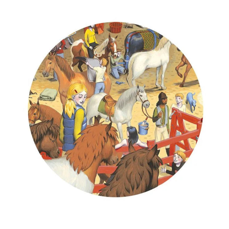 Puzzle d'observation Equitation - 200 pièces - Djeco