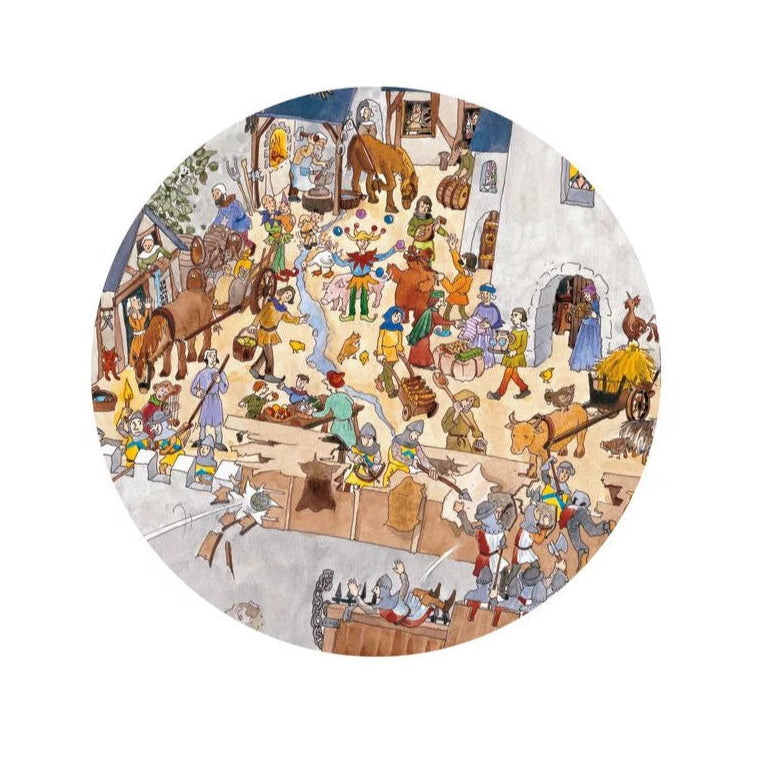 Puzzle d'observation Le château fort - 100 pièces - Djeco