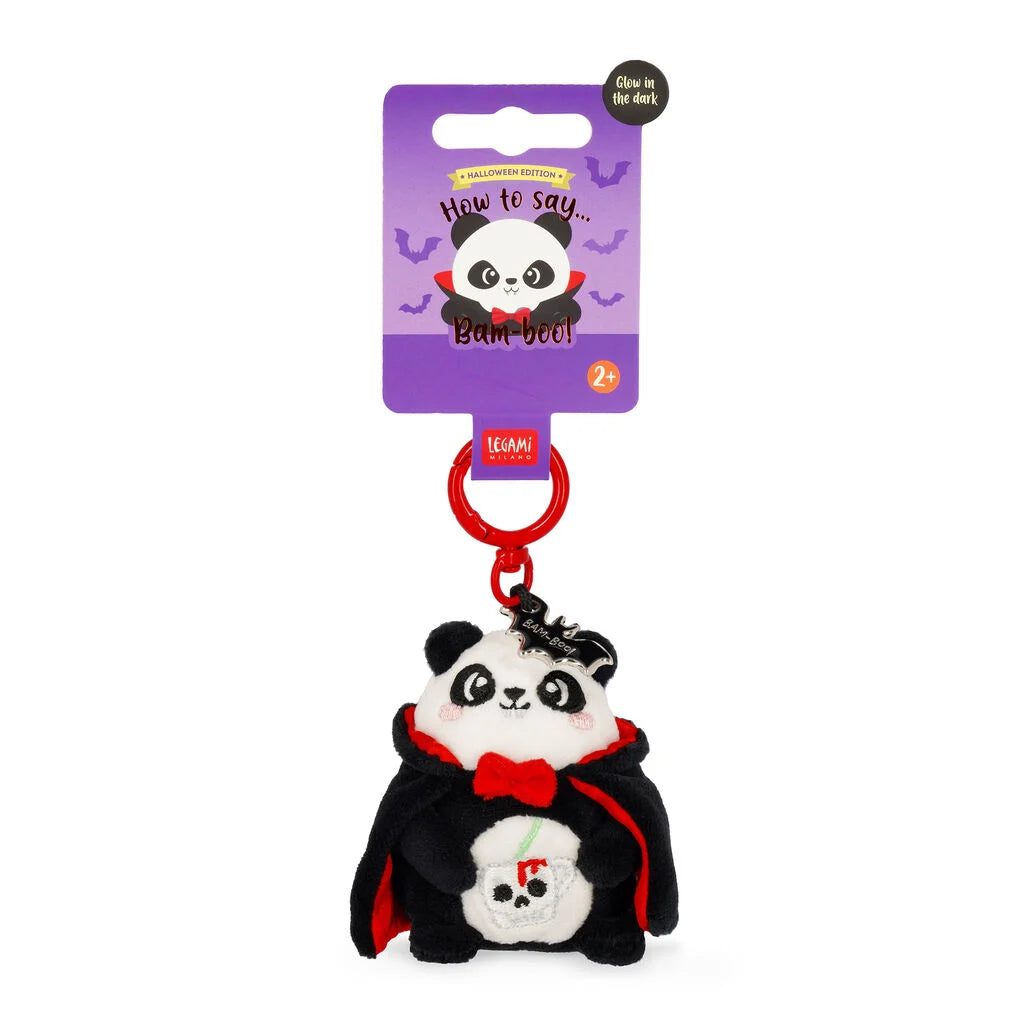 Legami - Porte-clés Peluche Panda « Bam-Boo! » - Halloween
