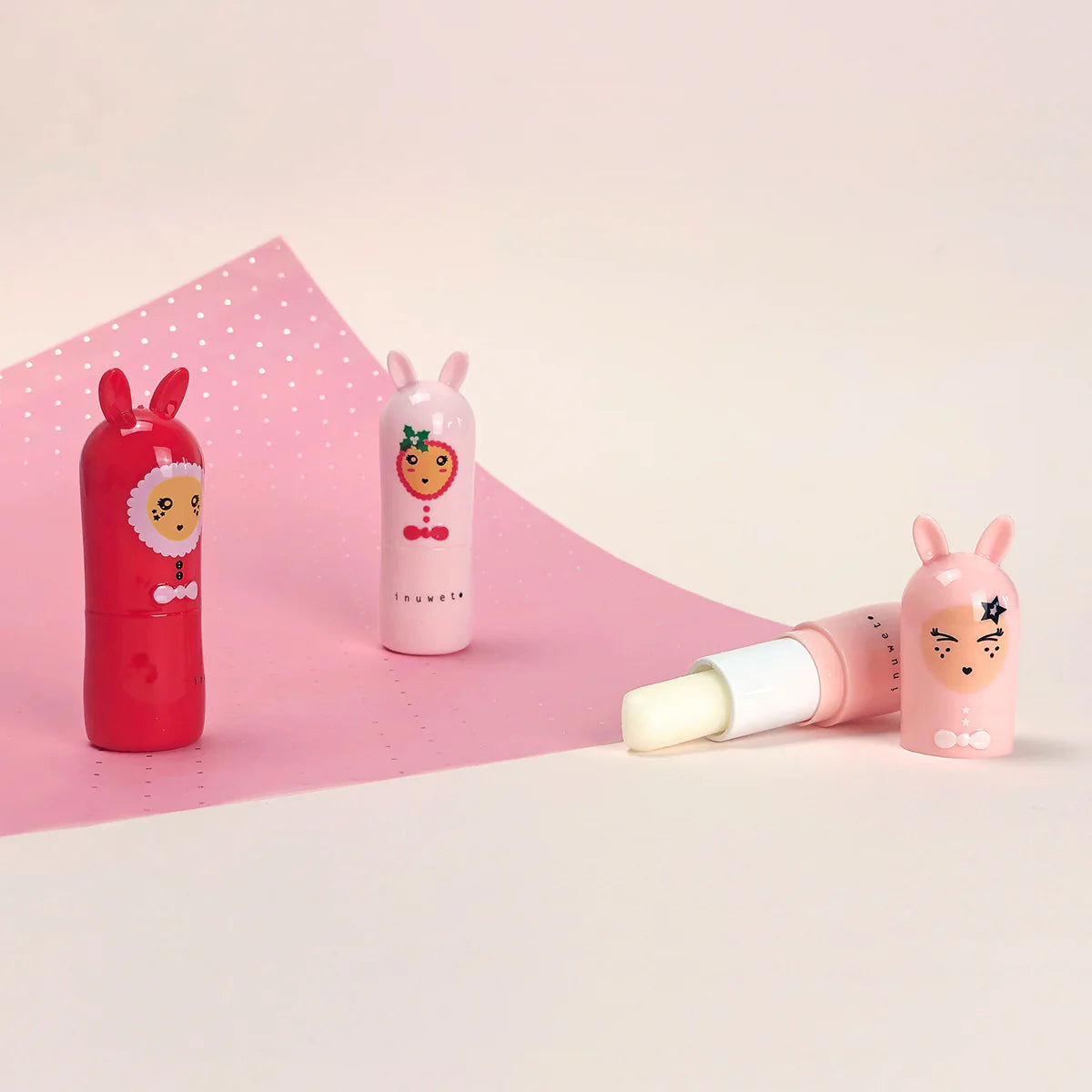 Baume à lèvres collection Noël hydratant et vegan - Mangue - Inuwet