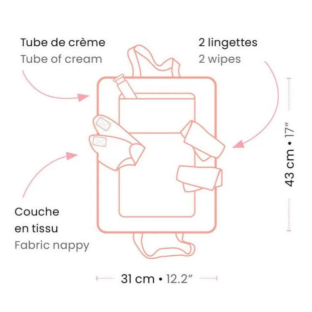 Sac à langer pour poupée - Djeco
