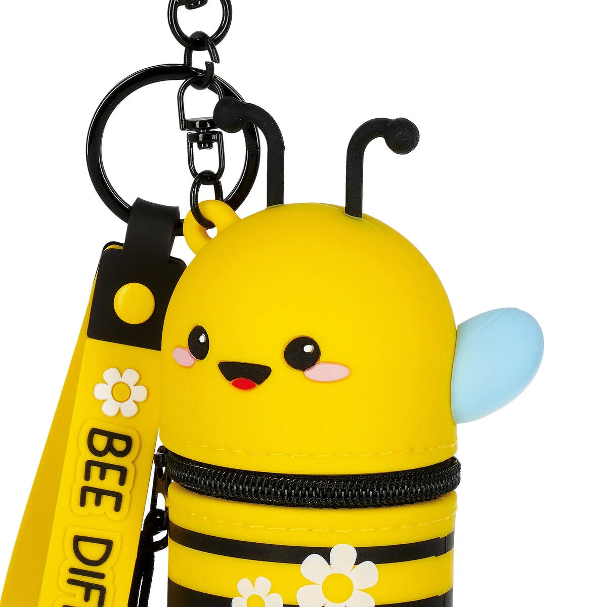 Legami - Porte-Monnaie Porte-Clés - Abeille - Mini Kawaii