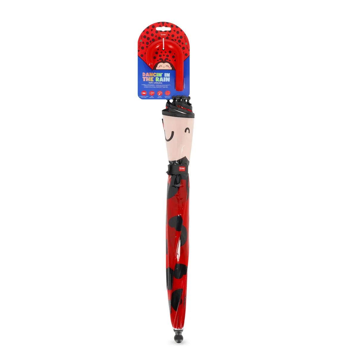 Legami - Parapluie pour Enfant Ladybug - Dancin' in the Rain