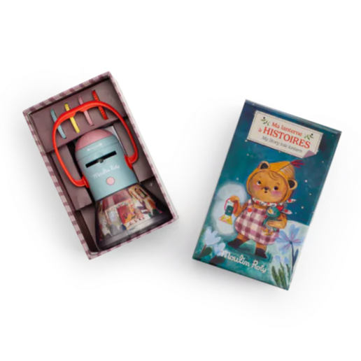 Lanterne à histoires Les Minouchkas - Moulin Roty