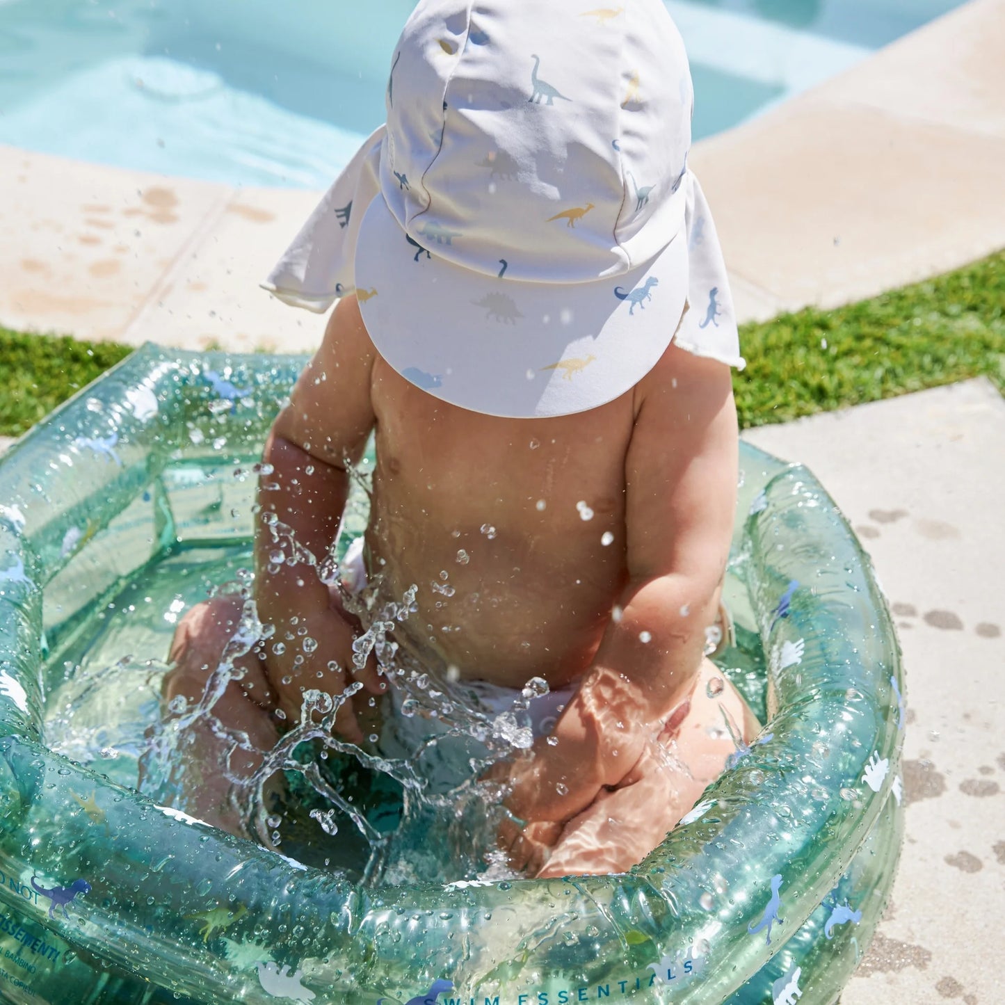 Piscine pour bébés - Dino Ø 60 cm