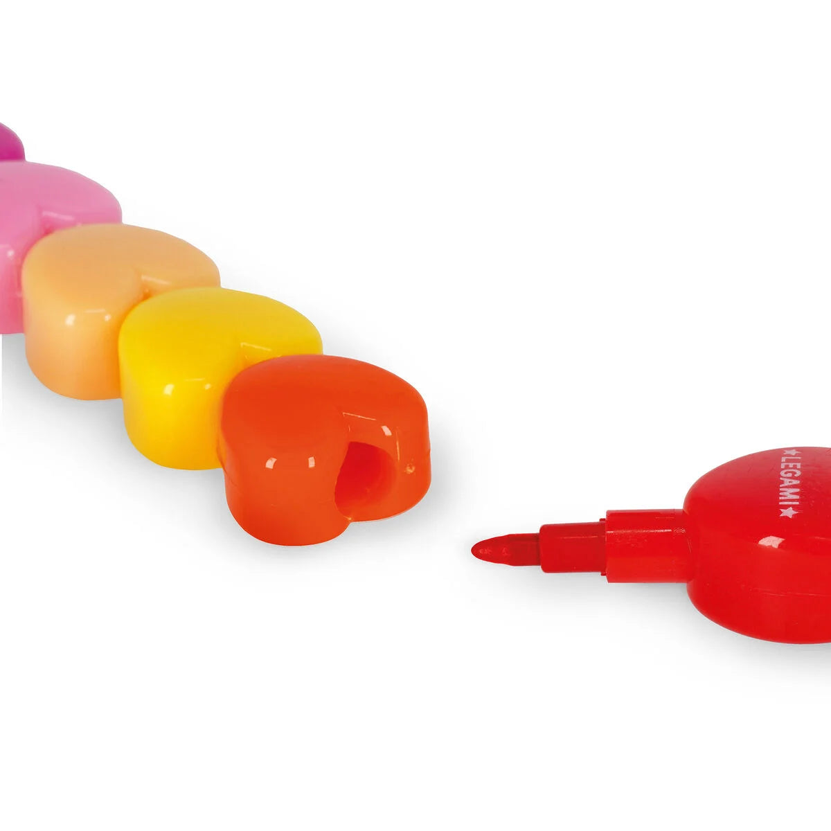 Legami - 12 Crayons de Couleur Empilables - Dream in Colour