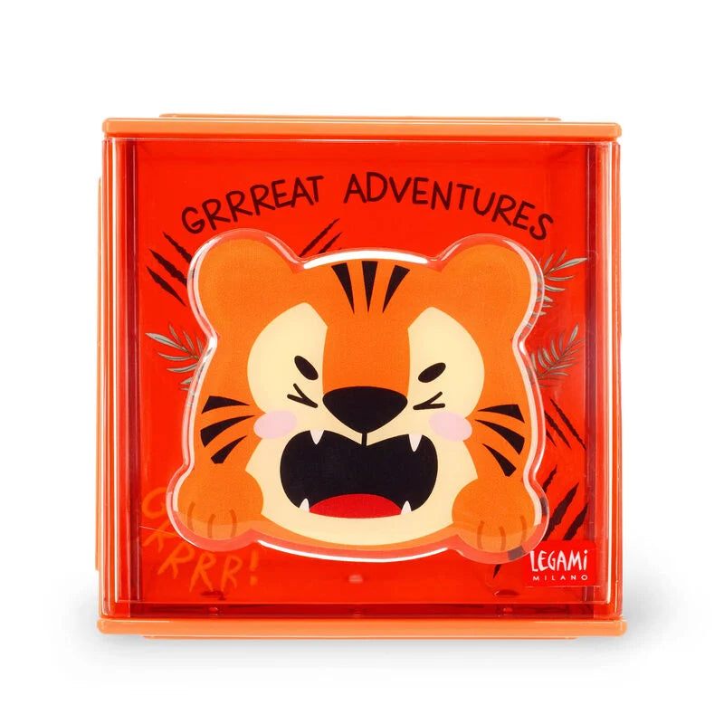 Legami - Boîte empilable de bureau - Tigre Cutie Cube