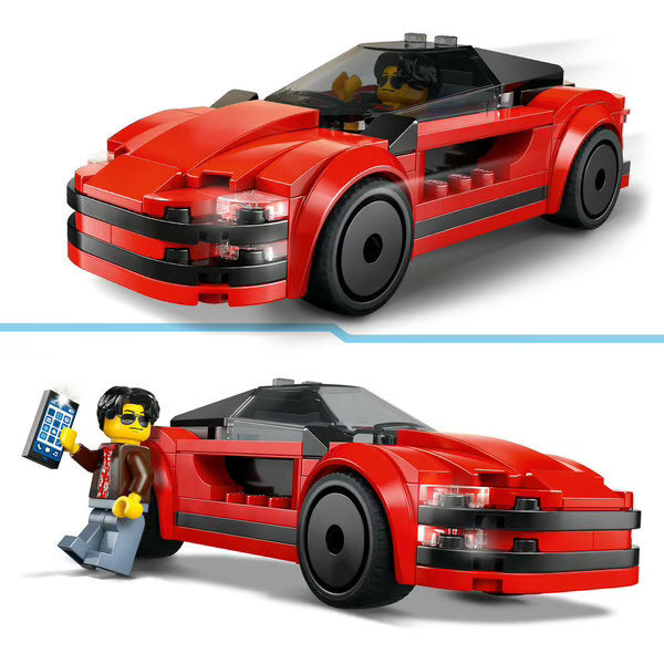 LEGO - City - La voiture de sport rouge