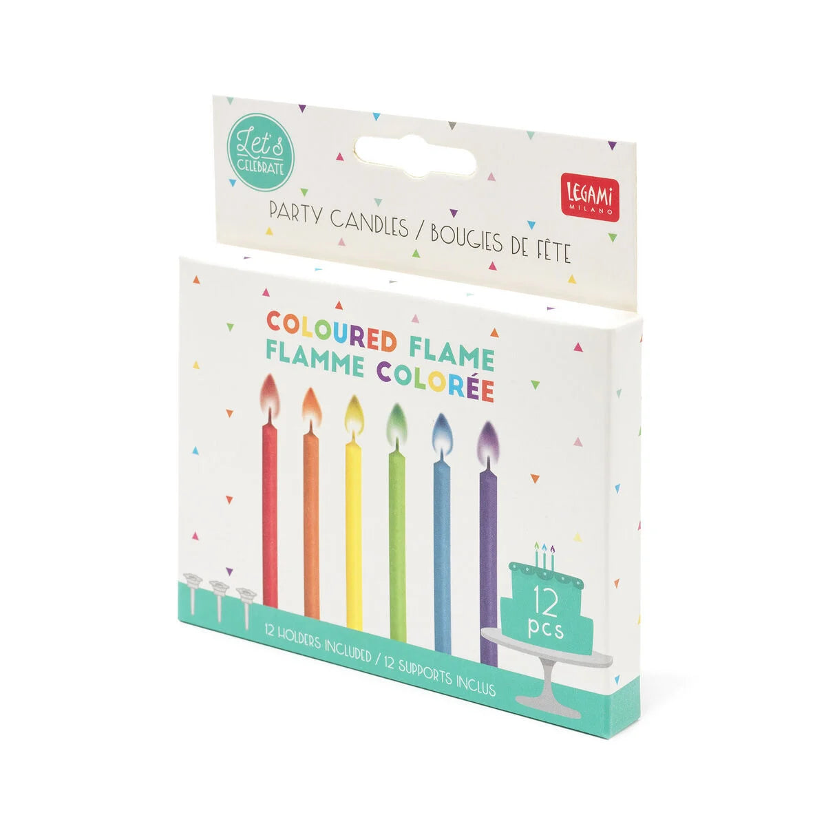 Legami - Bougies avec Flamme Colorée