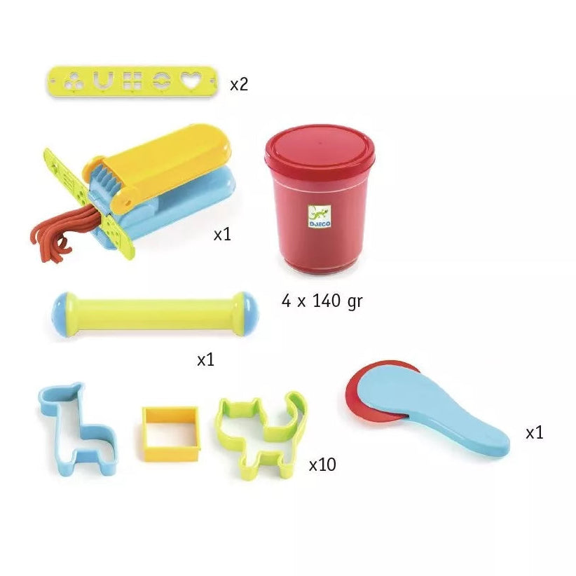 Pâte à modeler - Tout pour commencer - Coffret DIY - Djeco