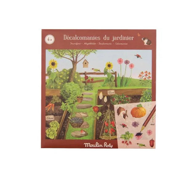 Décalcomanies du jardinier Le Jardin du Moulin - Moulin Roty