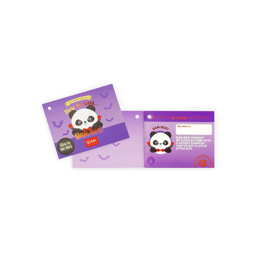 Legami - Peluche Panda « Bam-Boo! » - Halloween