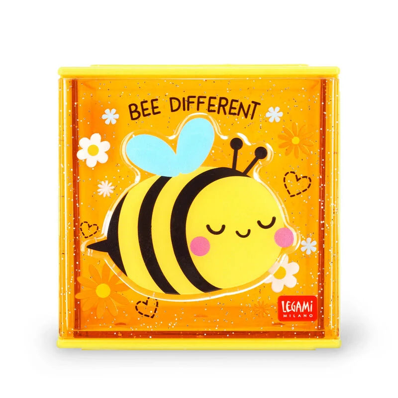 Legami - Boîte empilable de bureau - Abeille Cutie Cube