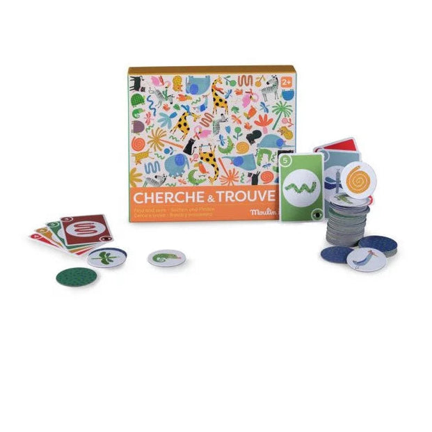 Jeu cherche et trouve - Les toupitis - Moulin Roty