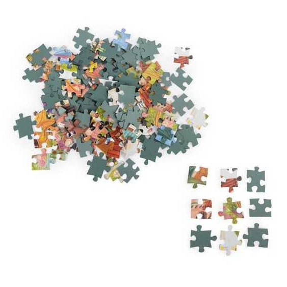 Puzzle - 500 pièces - La fête du printemps Les Minouchkas - Moulin Roty