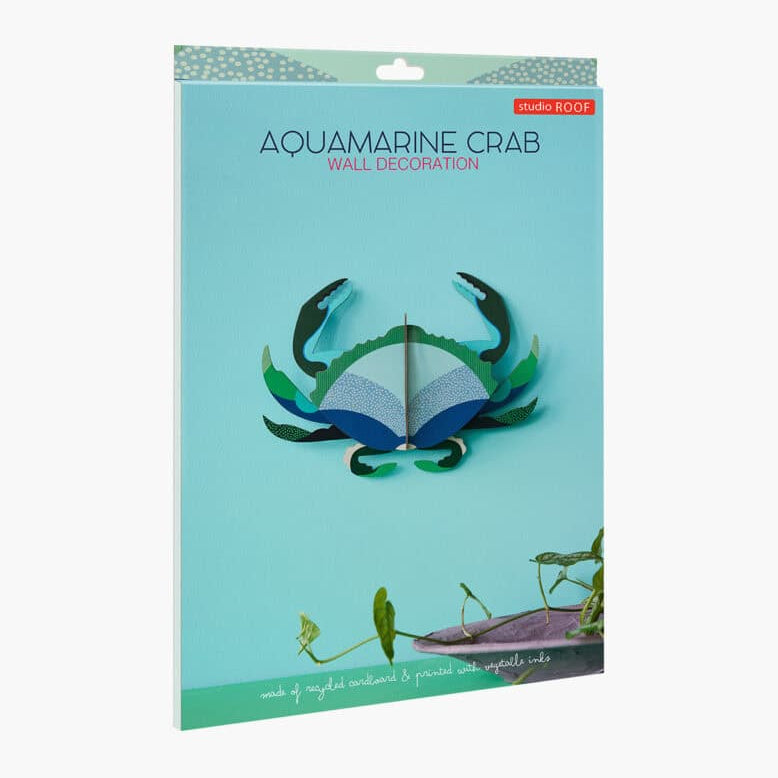Studio Roof - Crabe aigue-marine - Décoration murale