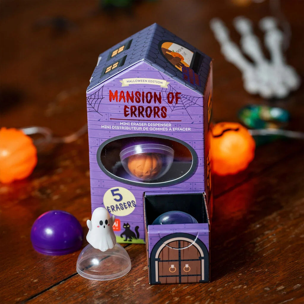 Legami - Mini Distributeur de Gommes - Mansion of Errors - Halloween