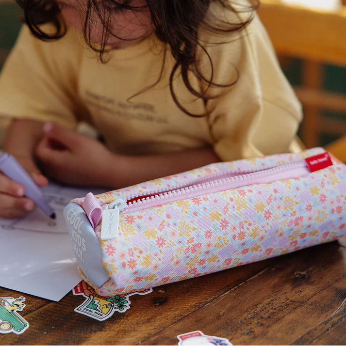 Trousse Scolaire - Retro Flowers - Hello Hossy
