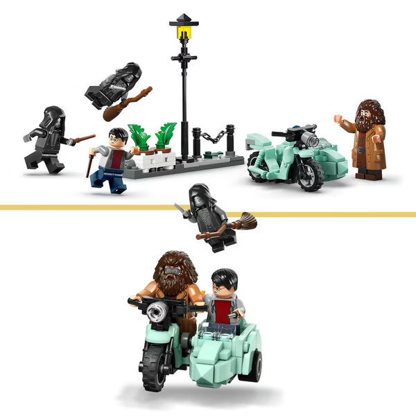 LEGO - Harry Potter - Hagrid et Harry s’échappent de Privet Drive