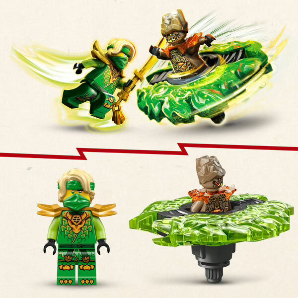 LEGO - Ninjago - Lloyd contre la toupie du monstre de la Terre