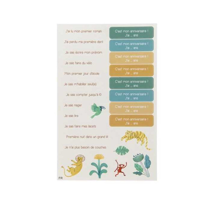 Toise carnet La forêt Mawa - Moulin Roty
