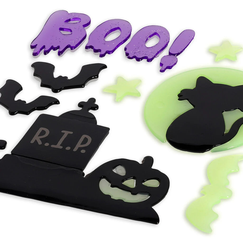 Legami - Autocollants Gel pour Fenêtre Windo-Glow - Halloween