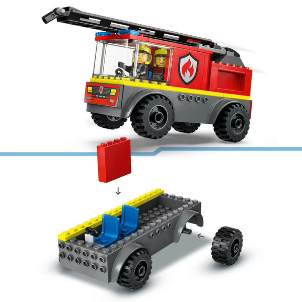 LEGO - City - Camion de pompiers avec échelle