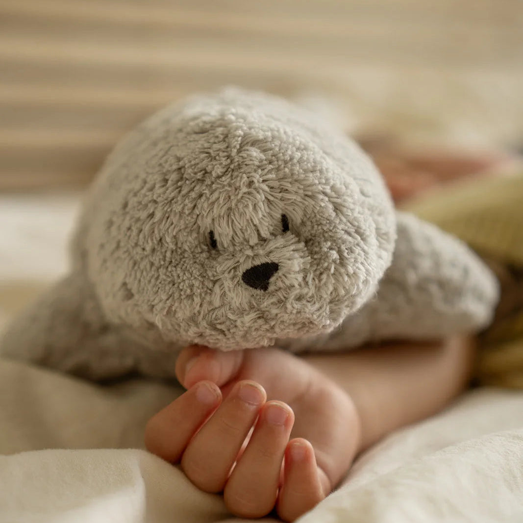 Moonie – Peluche phoque avec sons & lumières - Sable - BB&Co