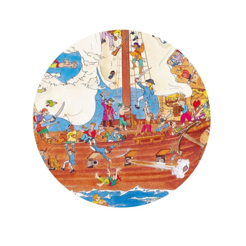 Puzzle d'observation Les pirates - 100 pièces - Djeco