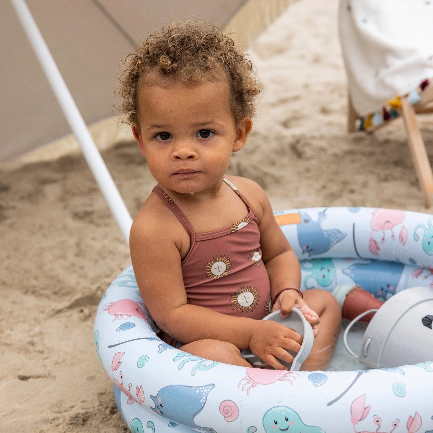 Piscine pour bébés - Animaux marins Ø 60 cm