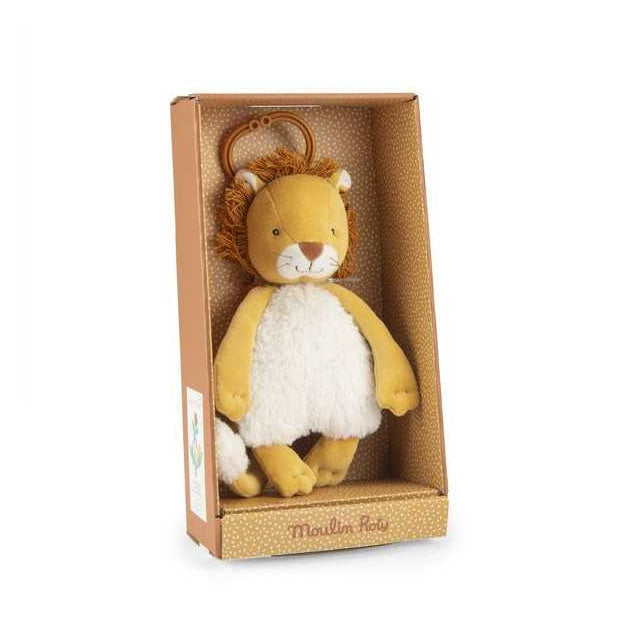 Peluche Lion lumineux Mamba La forêt Mawa - Moulin Roty