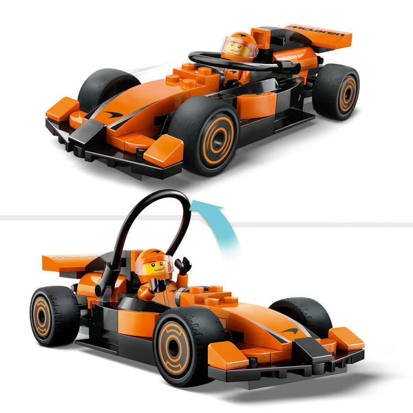 LEGO - City - Voiture de course McLaren avec pilote de F1