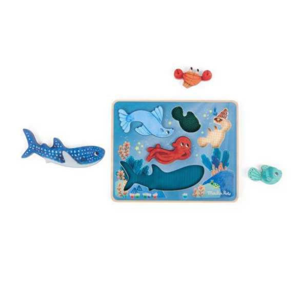 Puzzle sensoriel - Les aventures de Paulie - Moulin Roty