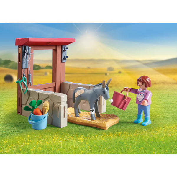 Playmobil - Country - Vétérinaire avec animaux de la ferme