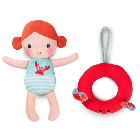 Poupée de bain Axelle le crabe - Lilliputiens